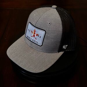 Astors 2022 Gray & Black World Series Cap SnapBack